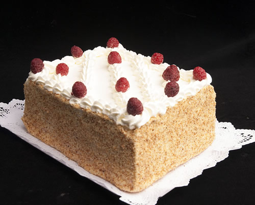 Torta Bizcocho Light Frambuesa Crema