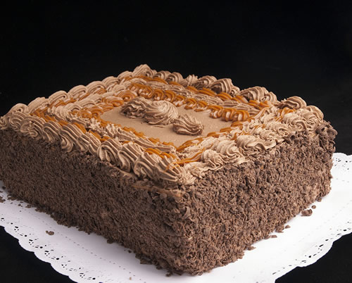 Torta Bizcocho Chocolate Manjar