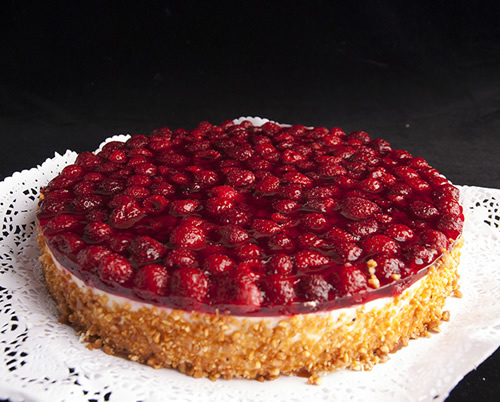 Kuchen Quesillo Frambuesa