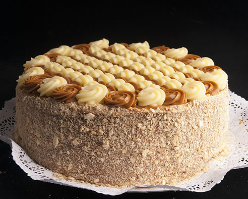 Torta Panqueque Manjar Pastelera