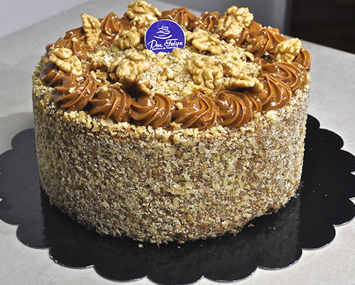 Torta Panqueque Manjar Nueces